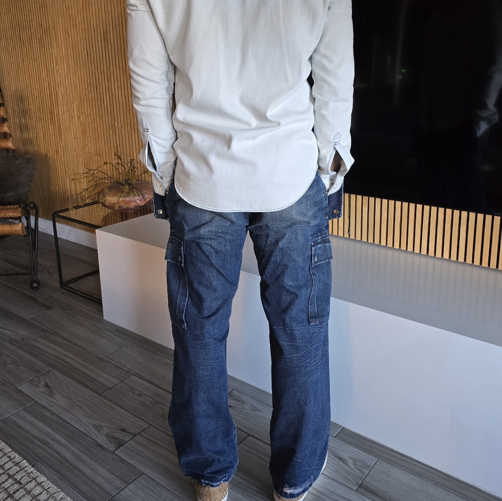 Double RL RRL mens denim jeans Rare HONG KONG Ralph Lauren - Picture 10 of 11